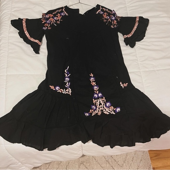Free People Pavlo Embroidered Mini Boho Dress - Picture 6 of 6